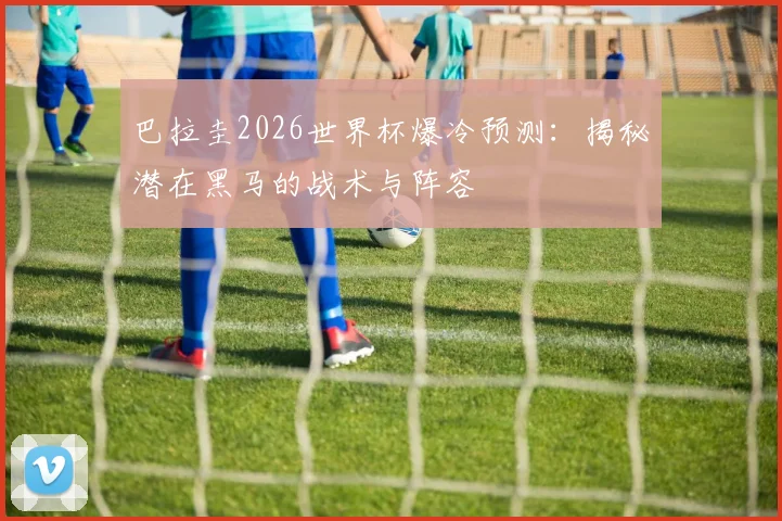 巴拉圭2026世界杯爆冷预测：揭秘潜在黑马的战术与阵容